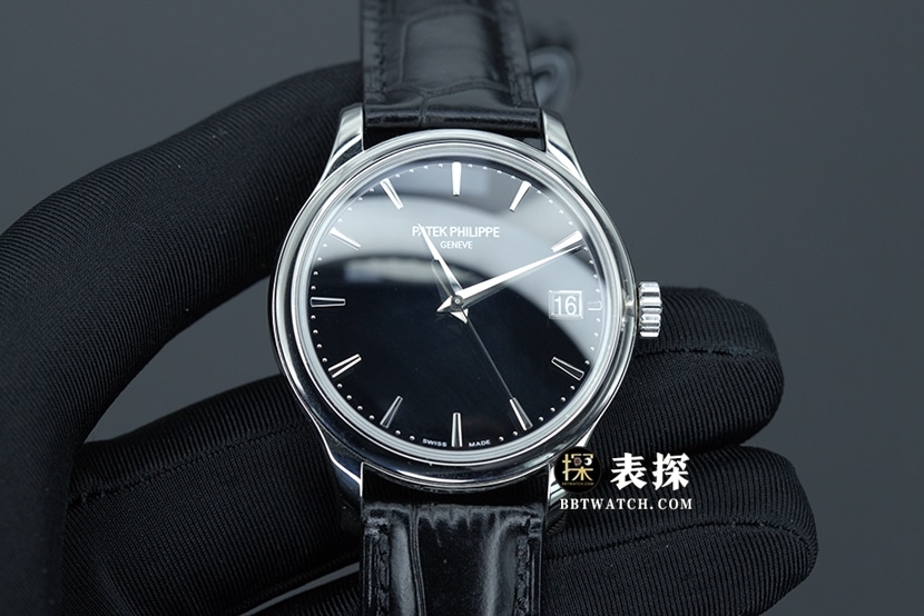 ZF Patek Philippe 5227G-010 Men’s Classic Super Clone Watch with Thin Black Dial, Strap Design and Polished Finish