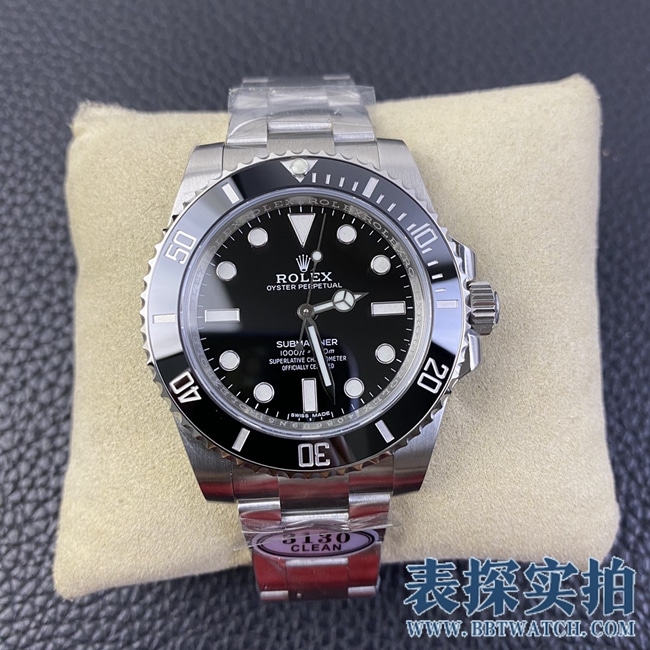 Rolex C factory Rolex Submariner Top 1:1 Super Clone Watches 116610LN-0001 Black Disk Black Water Ghost Oyster Steel Strap 3135 Movement
