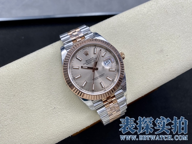 VS Rolex Day-Date 41MM Pink Dial m126331-0010 with New 3235 Movement, 1:1 Super Clone
