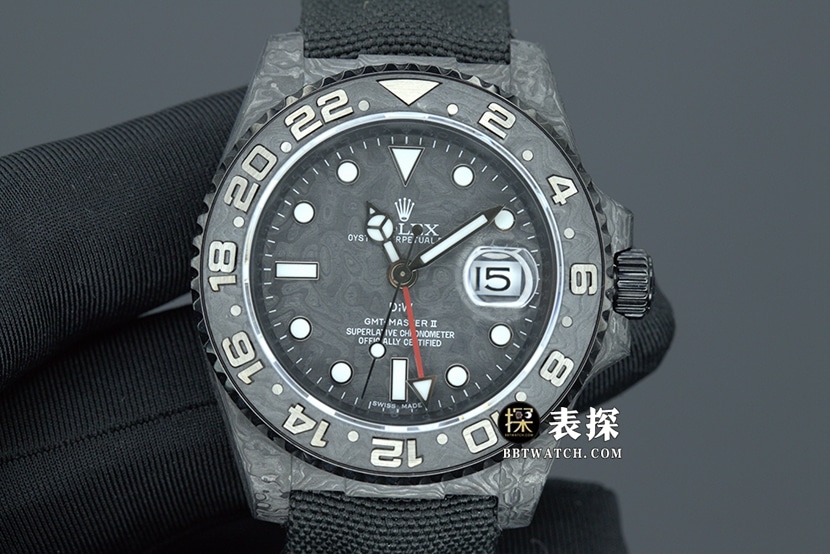 VS Factory Rolex Men's 1:1 Top Replica Watches Carbon Fiber Strap Sea-Dweller 40mm Superluminova