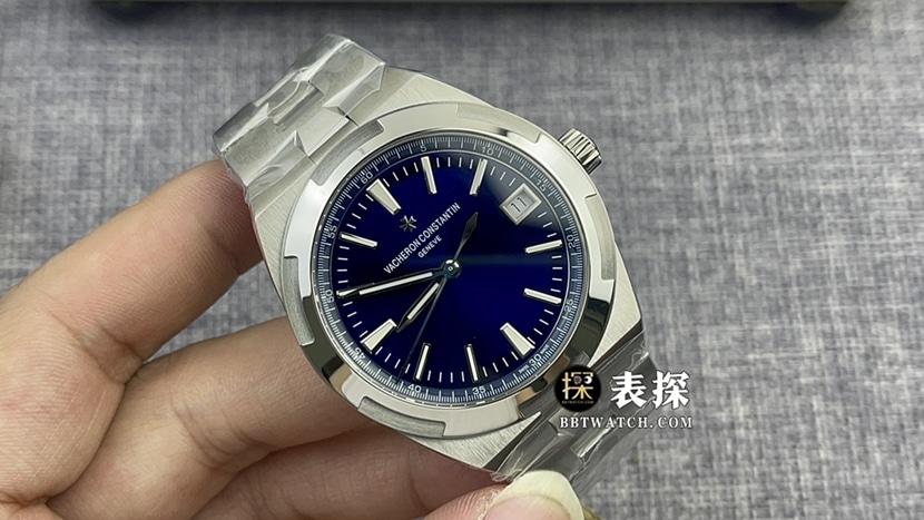 ZF Vacheron Constantin B128 Men’s All-Around Super A Super Clone Watch, Blue Dial Steel Belt 4500V/110A-B128 with Caliber 5100 Automatic Movement