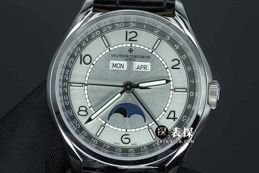 Vacheron Constantin FIFTYSIX Full Calendar Screw-Down Crown Sapphire Crystal Model 4000E/000A-B439