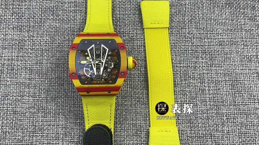 Richard Mille RM 27-03 Tourbillon NTPT Carbon Fiber Men's Replica Watch by BBR Factory