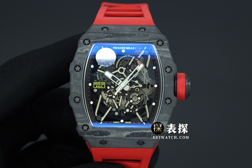 ZF factory Richard Mille men's premium Collecthollow dial carbon fiber model RM035-2