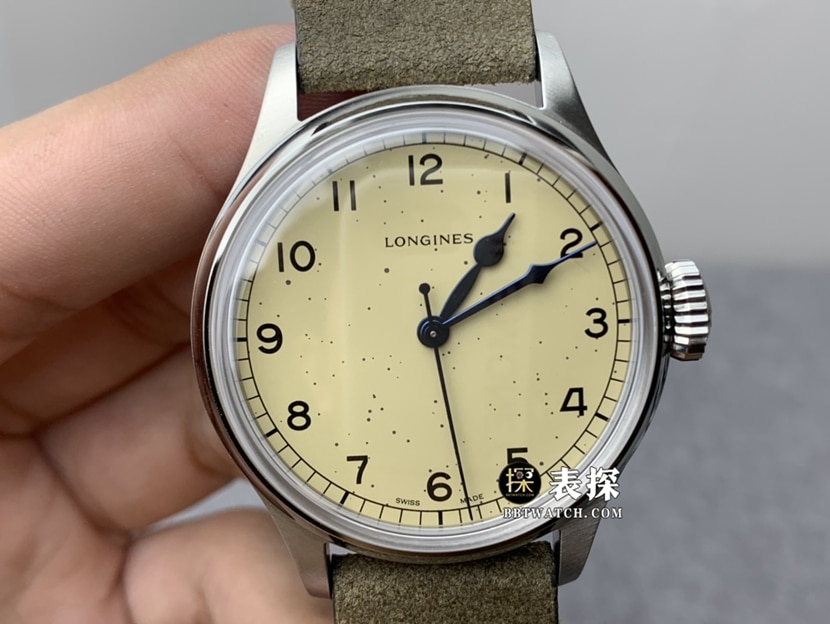JA Factory Longines men's retro classic Original Factory super clone Collectwith silver opaline dial and mechanical movement L2.819.4.93.2