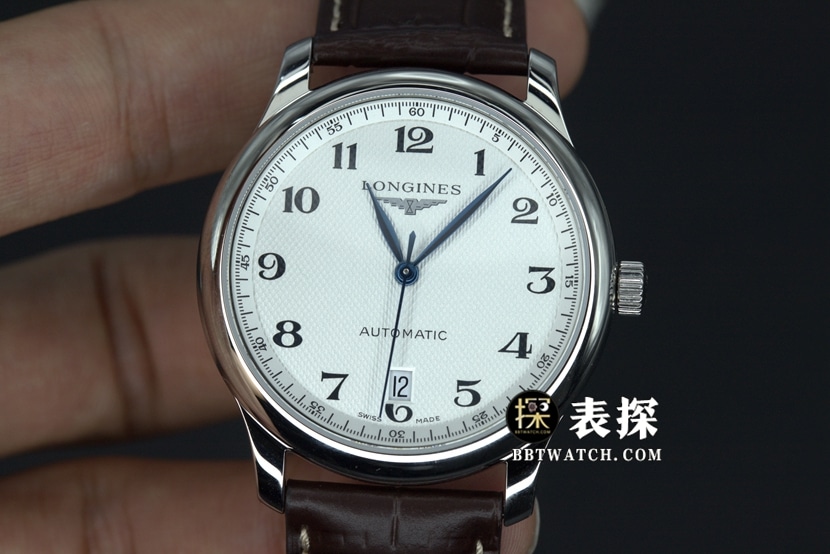 KL Factory Longines Masterpiece L2.628.4.78.3 Reloj súper clonado 1:1 de acero fino 316L para hombre con líneas suaves y textura brillante original