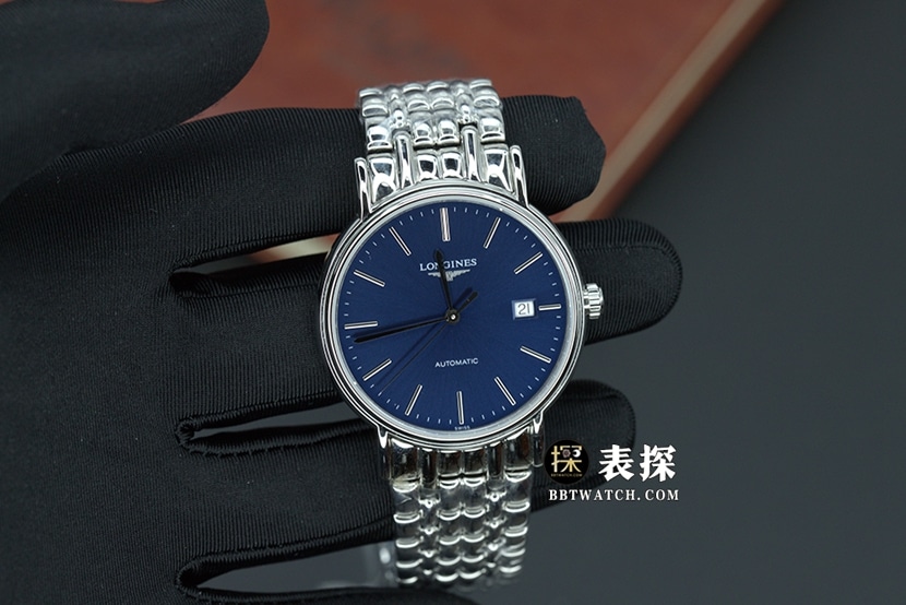 KY Factory Longines CURLY Steel Belt CNC-Refined Replica Watches with Ultra-Thin Automatic Movement