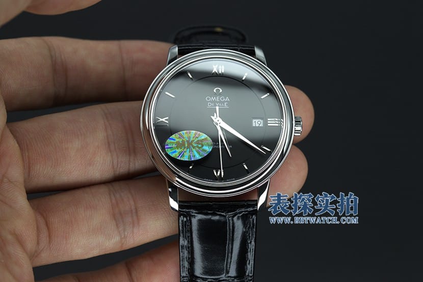 MKS Factory Omega De Ville schwarzes Zifferblatt 9015 Uhrwerk Original Factory Super A Clone 424.13.40.20.01.001
