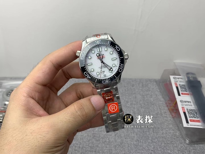 OR Factory Omega Seamaster 210.30.42.20.04.001 Reloj para hombre con correa de acero y esfera blanca super clonado 1:1