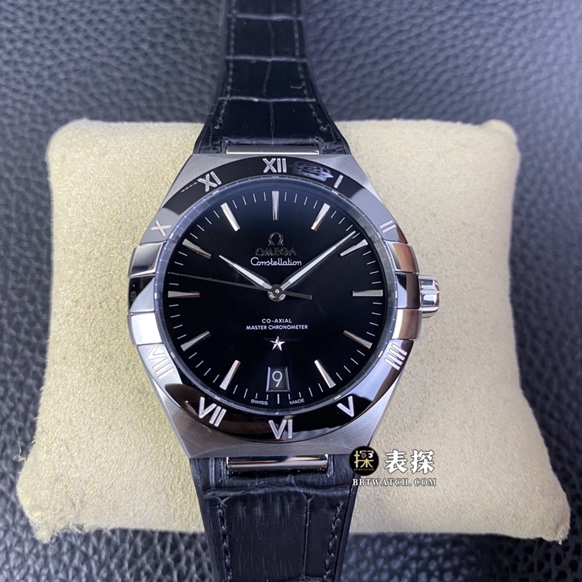 SBF Factory Omega Constellation Super A Clone: 41mm Men's Black Dial 131.13.39.20.01.001 Best Version