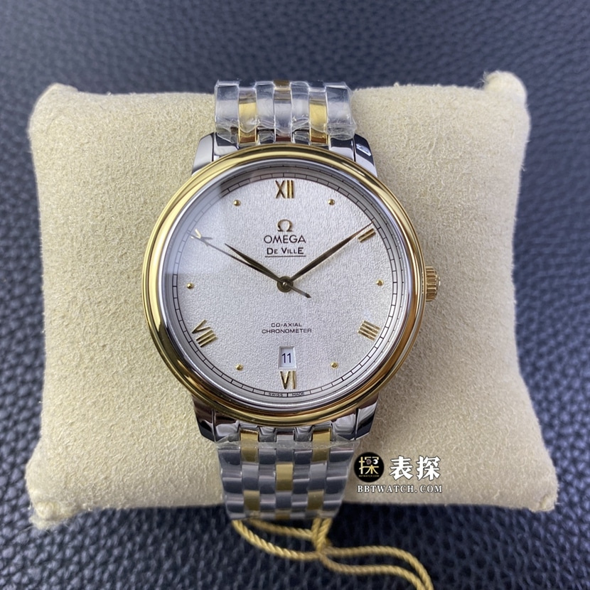 KY Factory Omega De Ville Omega Men's Watch 424.20.40.20.02.005: Original Mold Steel Strap 1:1 Super A Super Clone
