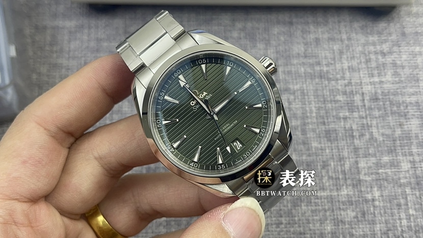 VS Omega Seamaster 220.10.41.21.10.001 Esfera verde Movimiento 8900 Acero inoxidable Réplica superior para hombres