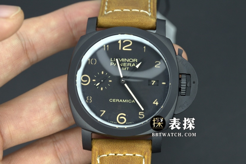 Fábrica SBF Panerai masculino 1:1 super A super clone relógios modelos com pulseira de disco preto PAM00441