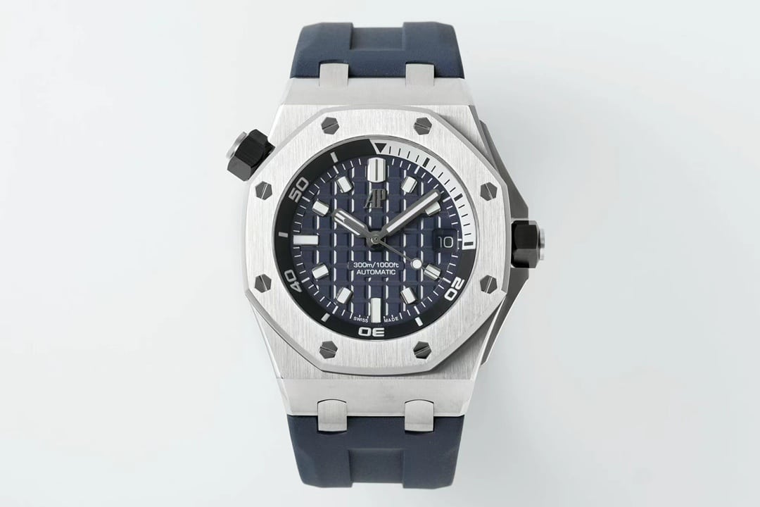 Audemars Piguet Royal Oak Offshore 15720ST Diving Watch Quick Release Aquamarine Replica A027CA