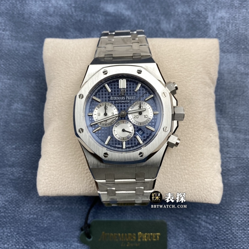 OM Audemars Piguet Audemars Piguet Royal Oak Chronograph Original Factory Top Quality CollectStainless Steel Blue Panda Dial 26331ST.OO.1220ST.01