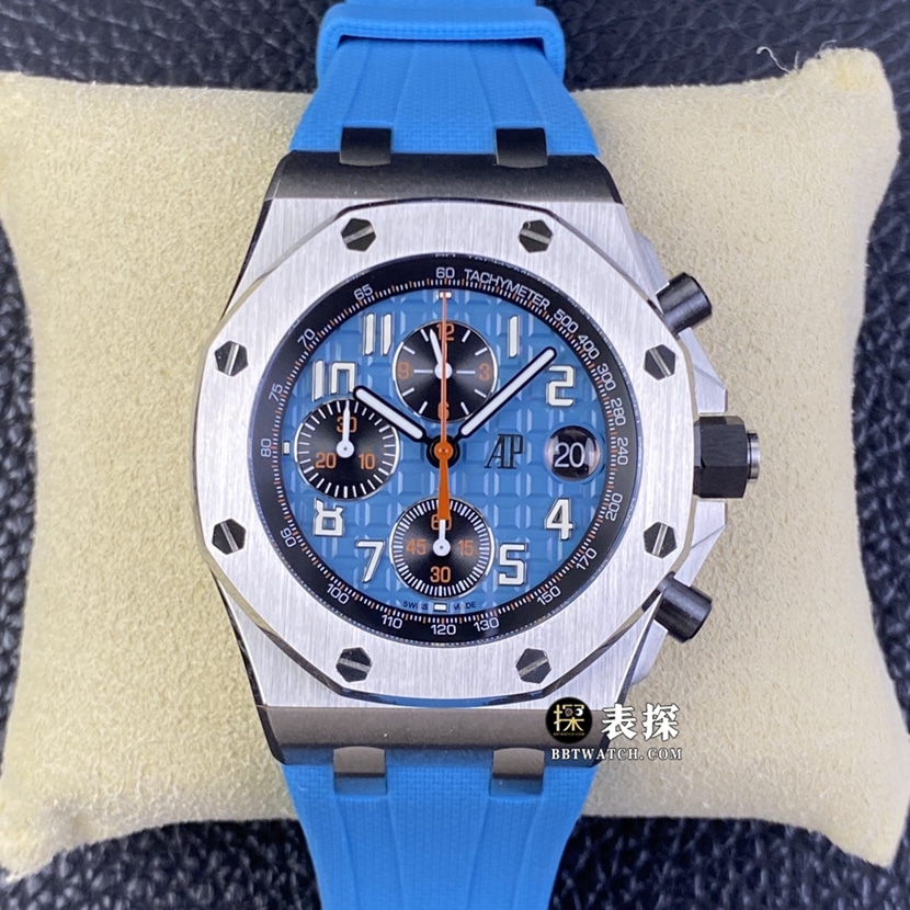 APF Factory Audemars Piguet Royal Oak Offshore 26238 Super Clone: Premium CNC Polished Zirconium Oxide Case with Classic Checkered Dial A340CA