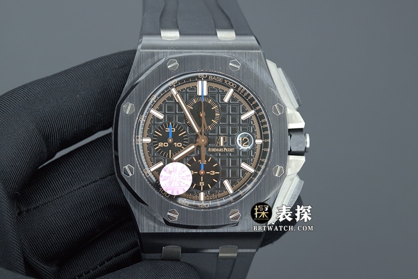 JF Factory A002CA Audemars Piguet Royal Oak 44mm Black Ceramic Super Clone Top Collect26405CE.OO.A002CA.02