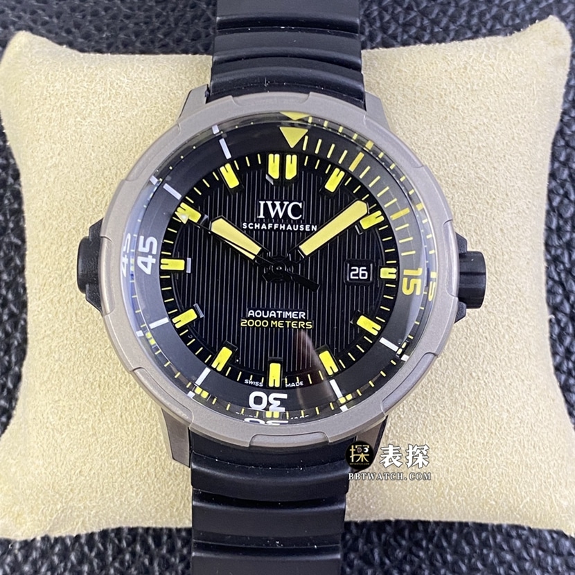 V6s Factory King of the Seas Men's Aquatimer IW358001 Original Factory super clone Titanium Case Rubber Model IW358001