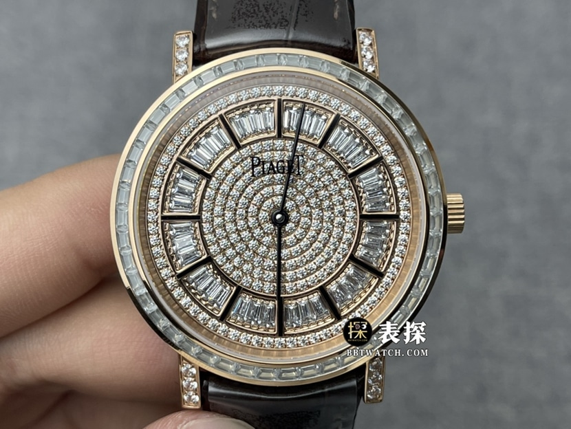 Piaget Extraordinary Treasures G0A38128 Ultra-Thin Full Diamond Men's Watch, UU Factory Cal.1200p 1:1 Top Replica