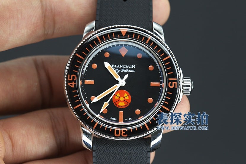 GS Factory Blancpain Blancpain Fifty Fathoms Barracuda 5008E-1130-B64A Replica Watch, Radiation-free Luminous Caliber 1131, Platinum-plated Deck B64A