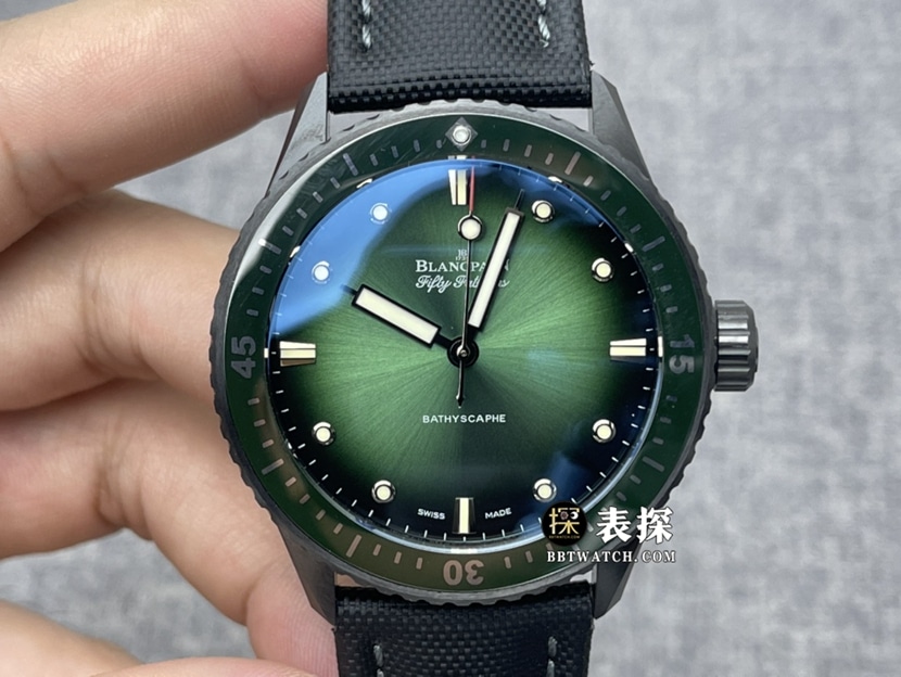 GF Factory Blancpain Fifty Fathoms Aurora Borealis Deep-Sea 5000-1153 H52A Elite-Replikuhr