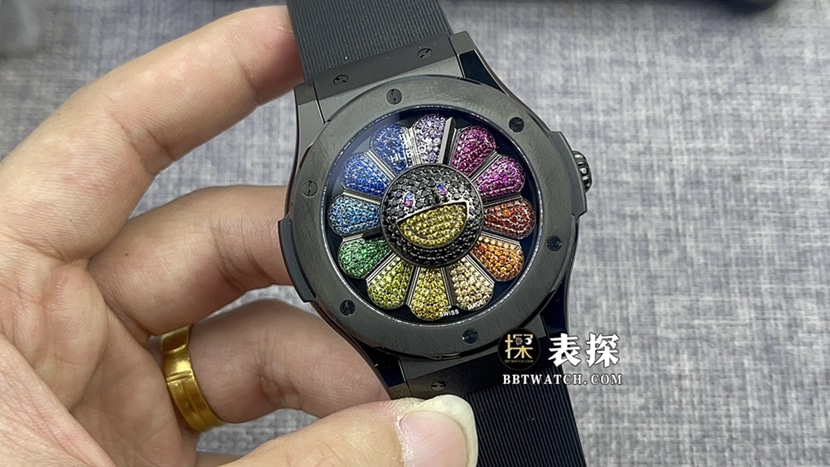 Girasol Classic Fusion Hublot Replica TAK23 Reloj de Cerámica Automático Casual para Hombre 507.CX.9099.RX