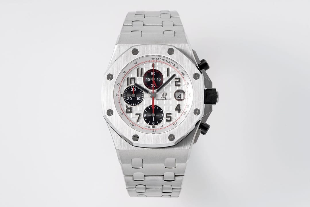 APF Audemars Piguet Royal Oak Offshore 1:1 Replica Chronograph Silver Panda Dial Steel Band Model 26170ST.OO.1000ST.01