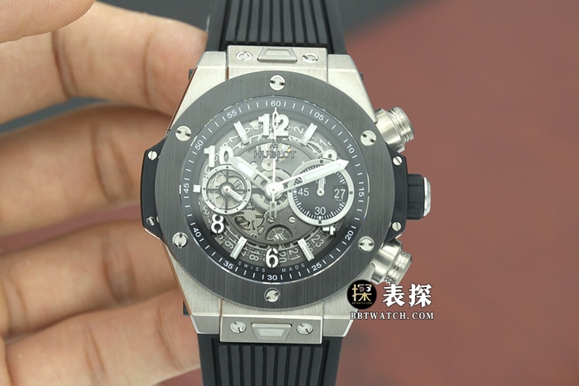 Hublot BBF Big Bang Original Factory skeletonized chronograph rubber strap model 421.NM.1170.RX