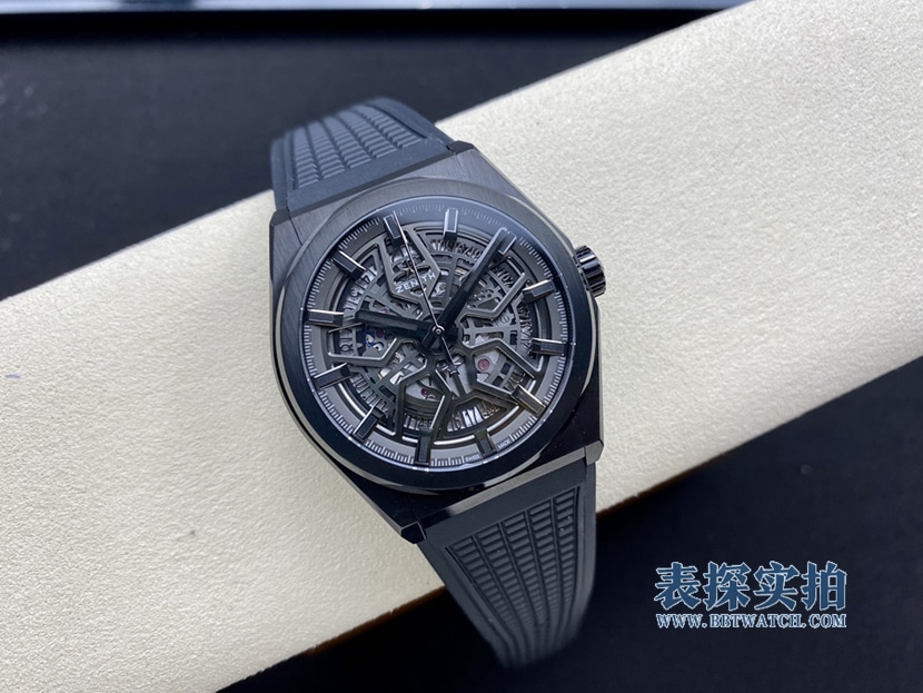 LF Men's Zenith DEFY Original Factory CollectWatch Hollow Skeleton Mechanical 41mm 49.9000.670/78.R782 R782
