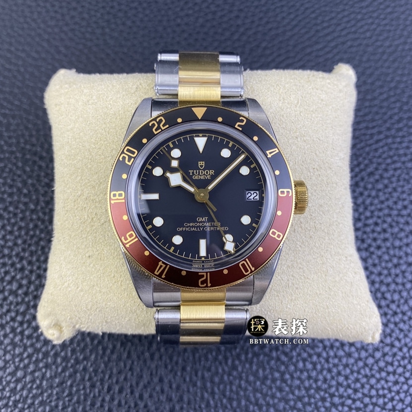 ZF Biwan Tudor 1:1 Replica Watches: Vintage-Style Black Disk Steel Strap Model M79833MN-0001