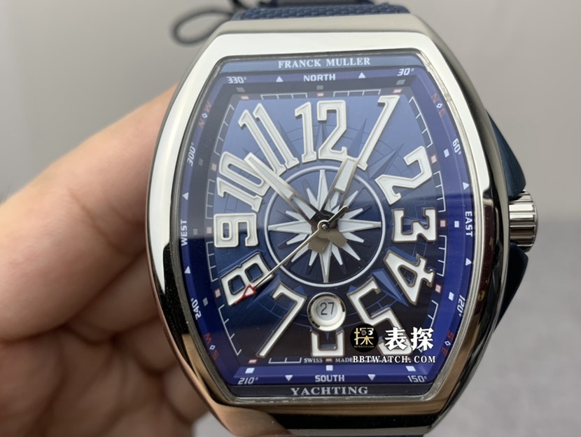 ABF Frank Muller V 45 SC DT YACHTING Replica – Blue Dial, Rubber Strap, 1:1 Super Clone