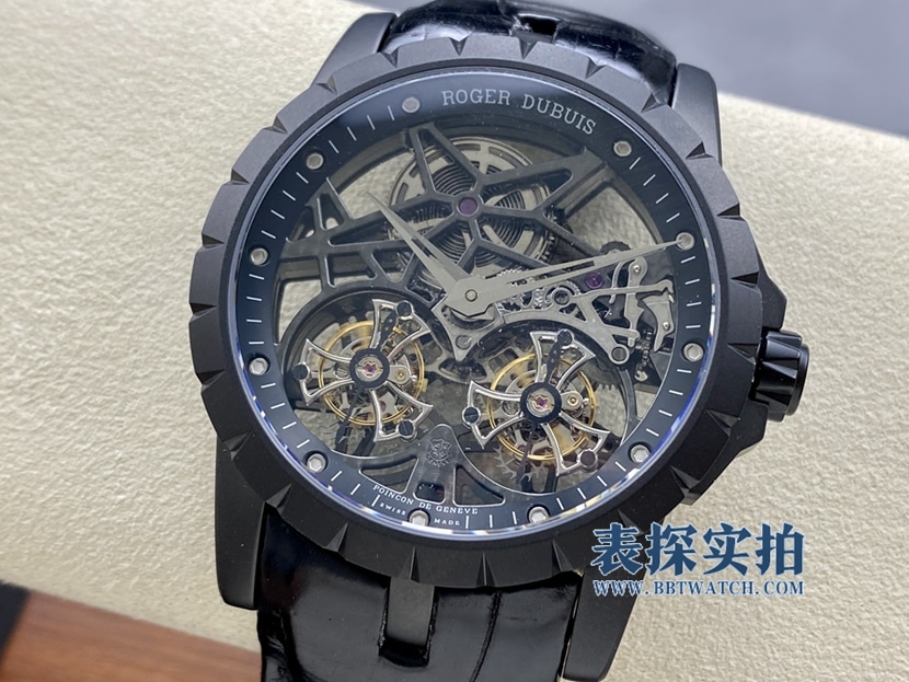 Roger Dubuis Excalibur RDDBEX0364 Skeleton Flying Double Tourbillon YS 1:1 Replica Watch