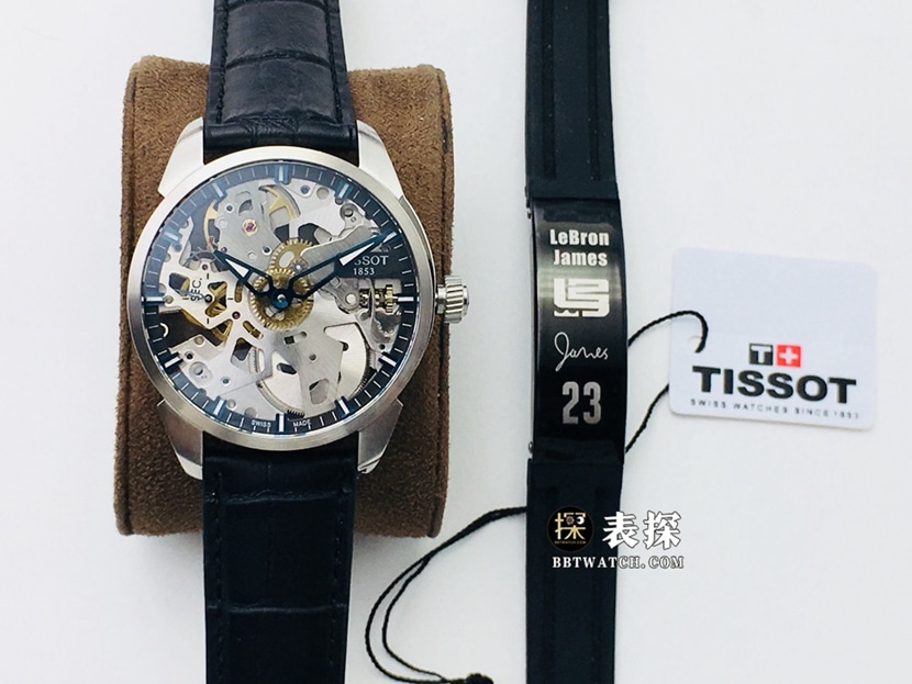 LG Tissot Skeleton T070 Premium Silver Gray Replica with Radial Pattern Movement & Sapphire Crystal Glass