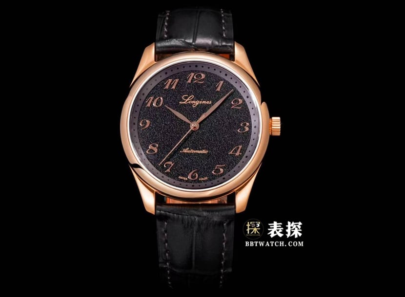 Watchmaking tradition Longines 1:1 replica watch men's ashtray belt model L2.793.8.73.2