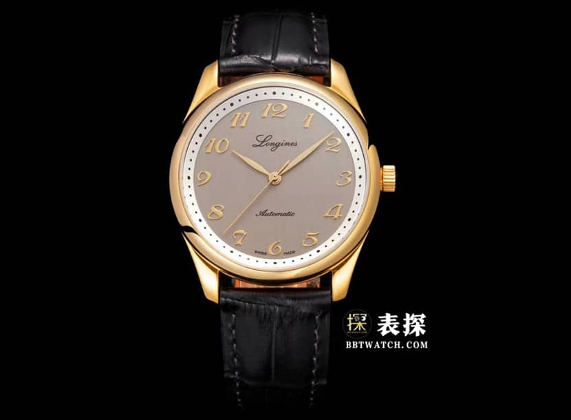 Longines Master Series 190th Anniversary 1:1 Replica Watch, Gray Dial Leather Strap Model L2.793.6.73.2