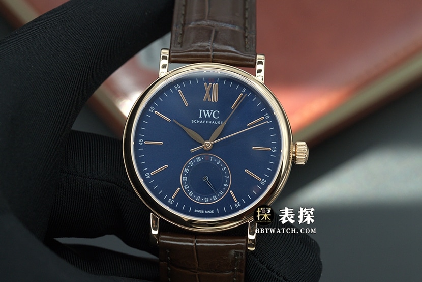 Portofino Universal 1:1 Réplica de Relógios IW359201 Cinto de Placa Azul Modelo IW359201 - Elegante Ponteiro Calendário Estilo Formal Relógio