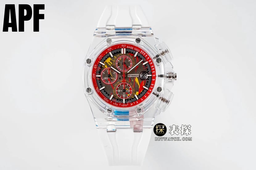 APF Royal Oak Offshore Spartan Red Warrior: Audemars Piguet 1:1 Rubberized Replica