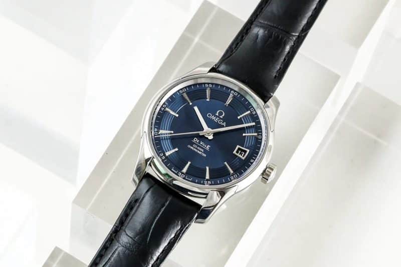 VS Factory Omega De Ville 431.33.41.21.03.001 Dunkelblaues Zifferblatt, Replikat vs. Original, ausführliche Rezension