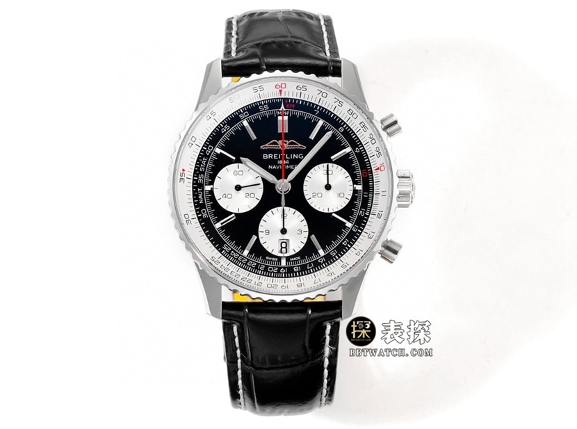 Breitling Aviation Chronograph AB0138211B1P1 Réplique Super Clone 1:1 avec règle à calcul de vol circulaire et couleurs vives