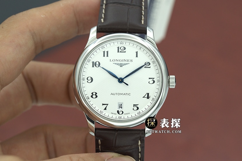 KY Longines L2.628.4.78.3 1:1 Super Clone Watchmaking Tradition Silver Dial Sapphire Crystal Automatic Leather Strap