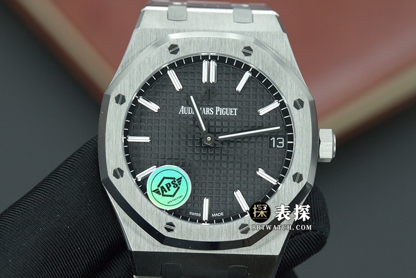 Audemars Piguet Royal Oak 15500ST.OO.1220ST.03 APS Super Clone-Quality Black Dial Steel Watch, 41mm Automatic