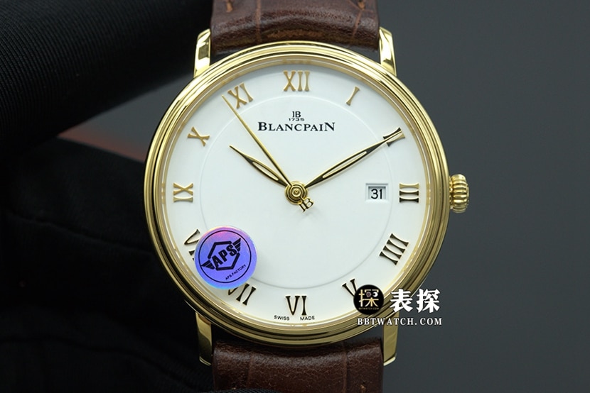 Blancpain APS factory 1:1 super clone automatic mechanical classic replica with transparent dial
