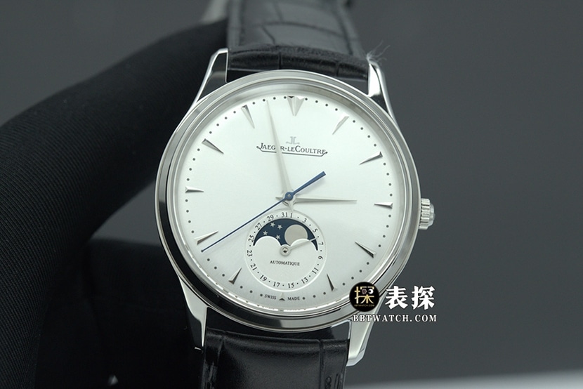 ZF Jaeger-LeCoultre Master Ultra-Thin Moonphase Original Factory Super Clone Mechanical CollectSilver Stainless Steel 39MM