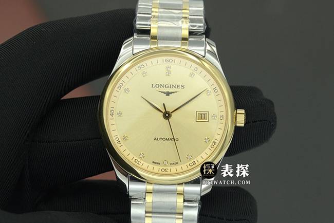 Longines Watchmaking Tradition L2.793.5.37.7 Top Original Factory Replik von KY Factory: Meisterwerk mit goldenem Zifferblatt und Stahlarmband