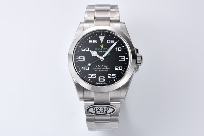 Clean Rolex M126900-0001 Air King Super Clone with 3230 Movement and Luminous Dial Markers