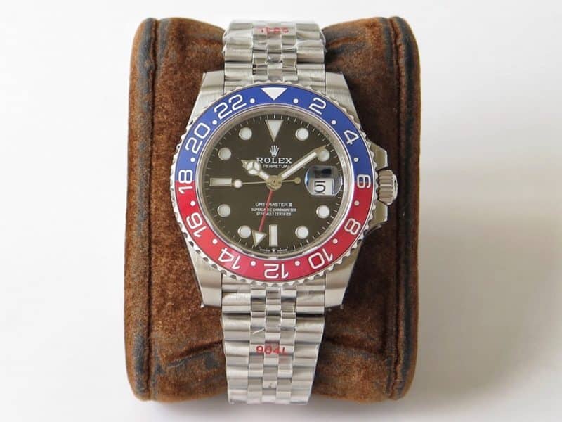 Rolex GMT-Master II 126710 Cola Ring Two-Tone Ceramic Bezel Replica vs Authentic Comparison