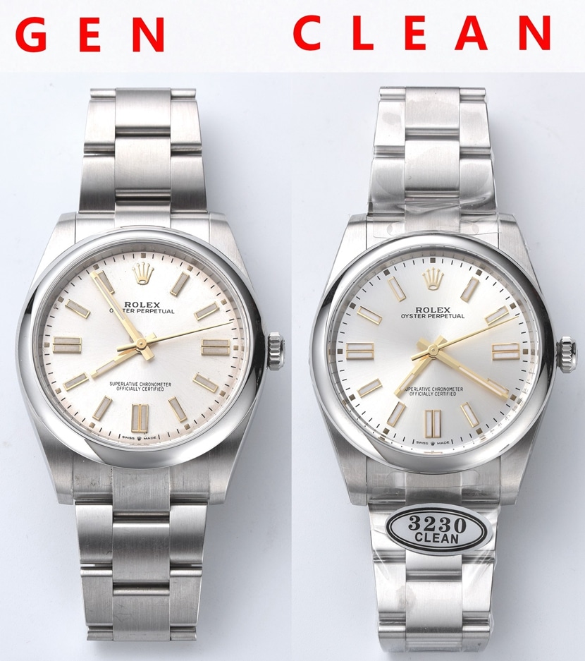 C Factory Rolex Oyster Perpetual m124300-0001 1:1 Replica: Authentic Comparison & 3230 Movement Review