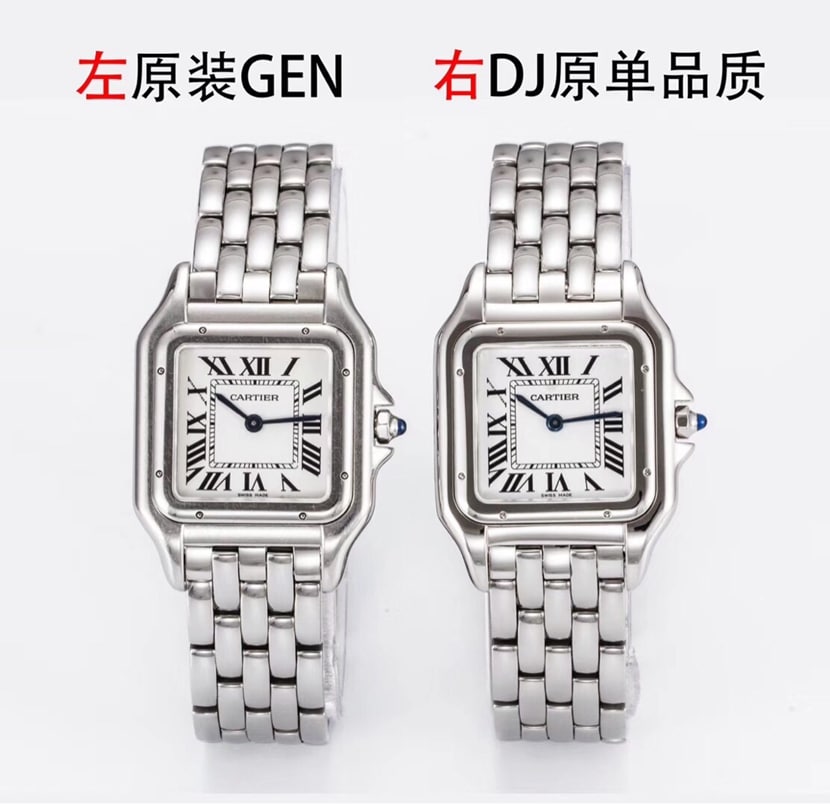 DJ Factory Cheetah Cartier WSPN0007 1:1 Replika-Uhren im Vergleich zu Originaluhren: Qualitäts- und Verarbeitungsbewertung