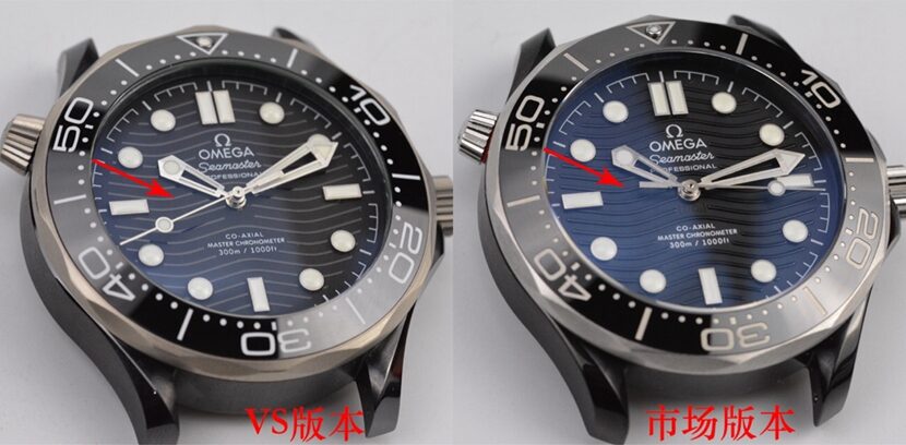 Omega Seamaster VS Factory Omega VS 1:1 Hochwertige Replika-Uhren 210.92.44.20.01.001 Keramikgehäuse Vergleich Echte Bewertung