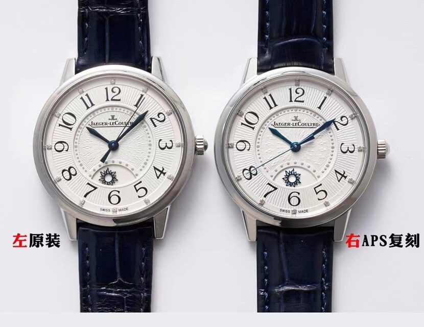 Jaeger-LeCoultre APS Factory Jaeger-LeCoultre 1:1 Replica Watches 3448410 Dating Series Compared to Genuine Review